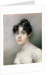 Portrait Miniature of Girl in a White Dress, c.1815 by Mary Ann Knight