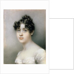 Portrait Miniature of Girl in a White Dress, c.1815 by Mary Ann Knight