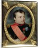 Portrait Miniature of Napoleon Bonaparte, 1815 by J. Parent