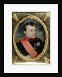 Portrait Miniature of Napoleon Bonaparte, 1815 by J. Parent