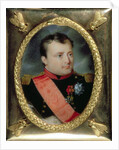 Portrait Miniature of Napoleon Bonaparte, 1815 by J. Parent