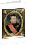 Portrait Miniature of Napoleon Bonaparte, 1815 by J. Parent