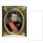 Portrait Miniature of Napoleon Bonaparte, 1815 by J. Parent
