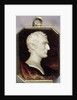 Portrait Miniature of Arthur Wellesley, 1st Duke of Wellington in the form of a marble trompe l'oeil cameo, c.1817 by William Grimaldi