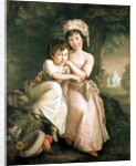 Portrait of Stephen Peter and Mary Anne Rigaud as Children by John Francis Rigaud