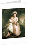 Portrait of Stephen Peter and Mary Anne Rigaud as Children by John Francis Rigaud
