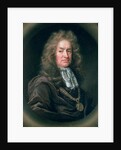 Portrait of Elias Ashmole English antiquary, 1689 by John Riley