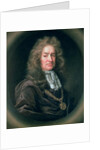 Portrait of Elias Ashmole English antiquary, 1689 by John Riley
