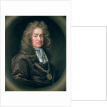 Portrait of Elias Ashmole English antiquary, 1689 by John Riley