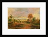 Landscape with Farm Buildings: Sunset, 17th century by Peter Paul Rubens