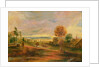 Landscape with Farm Buildings: Sunset, 17th century by Peter Paul Rubens