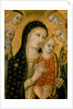 Madonna and Child with SS. Dominic and Catherine of Alexandria, 15th century by Sano di also Ansano di Pietro di Mencio Pietro
