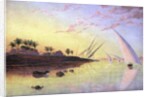View on the Nile, 1855 by Thomas Seddon