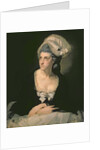 Portrait of Mary Thomas, the Artist's Wife, 18th century by Johann Zoffany