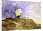 Windmill on a Hill, 19th century by John Sell Cotman