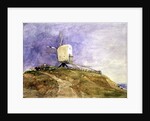 Windmill on a Hill, 19th century by John Sell Cotman