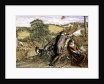 The Shepherd's Suit Rejected, 1867 by William Vandyke Patten