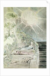 Dante and Statius Sleeping, Virgil Watching by William Blake