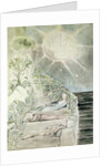 Dante and Statius Sleeping, Virgil Watching by William Blake