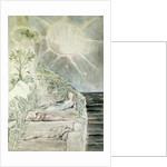 Dante and Statius Sleeping, Virgil Watching by William Blake