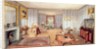 Drawing Room, Clay Hill, f12 from An Album of Interiors, 1843 by Charlotte Bosanquet