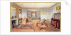 Drawing Room, Clay Hill, f12 from An Album of Interiors, 1843 by Charlotte Bosanquet