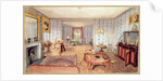 Drawing Room, Clay Hill, f12 from An Album of Interiors, 1843 by Charlotte Bosanquet