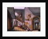 The Staircase, Strood Park, f26 from An Album of Interiors, 1843 by Charlotte Bosanquet