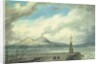 Vesuvius and Somma from the Mole at Naples, 18th century by John Robert Cozens