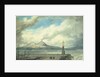 Vesuvius and Somma from the Mole at Naples, 18th century by John Robert Cozens
