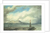 Vesuvius and Somma from the Mole at Naples, 18th century by John Robert Cozens