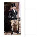 Coachman standing, turned somewhat to the right, 19th century by Ferdinand Victor Eugene Delacroix