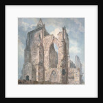 Crowland Abbey, Lincolnshire, 1793-94 by Thomas Girtin