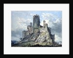 Conway Castle, 18th century by Thomas Girtin