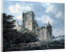 Kirkstall Abbey, Yorkshire, 18th century by Thomas Girtin