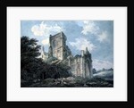 Kirkstall Abbey, Yorkshire, 18th century by Thomas Girtin