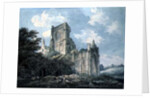 Kirkstall Abbey, Yorkshire, 18th century by Thomas Girtin