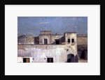 Rooftops in Naples, 18th century by Thomas Jones