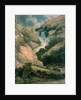 The Gorge of Watendlath with the Falls of Lodore by Thomas Girtin