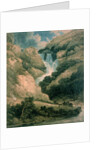 The Gorge of Watendlath with the Falls of Lodore by Thomas Girtin