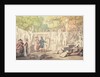 A Statuary's Yard, 19th century by Thomas Rowlandson