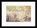 A Statuary's Yard, 19th century by Thomas Rowlandson