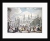 All Souls College, Oxford or Radcliffe Square, Oxford, 19th century by Thomas Rowlandson