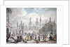 All Souls College, Oxford or Radcliffe Square, Oxford, 19th century by Thomas Rowlandson