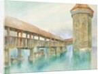 Kapelbrucke, Lucerne, 19th century by John Ruskin