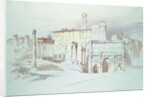The Forum, Rome, 19th century by John Ruskin