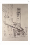 Piazza dei Signori, Verona, 19th century by John Ruskin