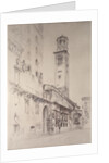 Piazza dei Signori, Verona, 19th century by John Ruskin