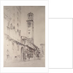 Piazza dei Signori, Verona, 19th century by John Ruskin