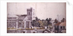Twickenham Church under Scaffolding, 18th century by Samuel Scott